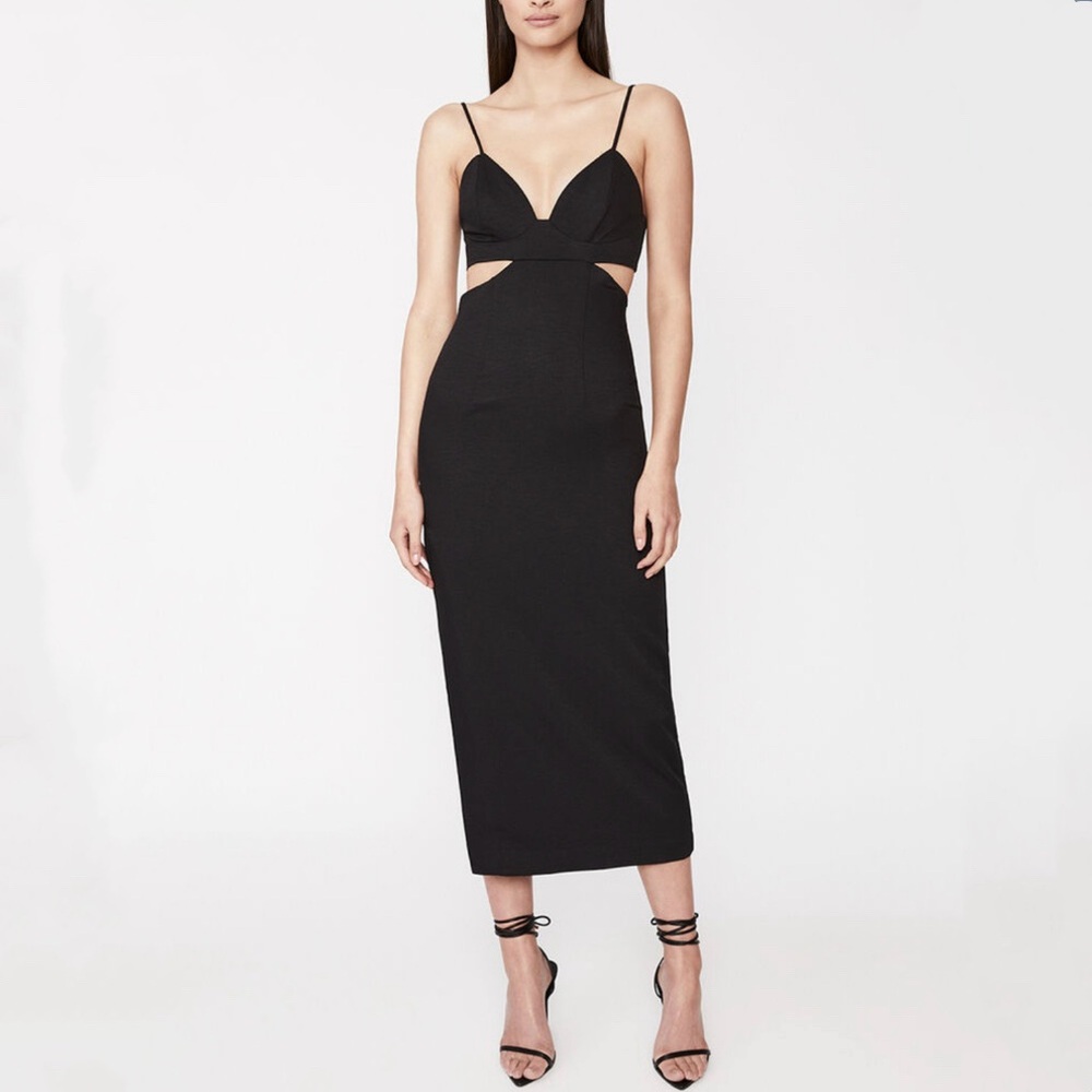 NWT Bardot Cutout Midi Dress